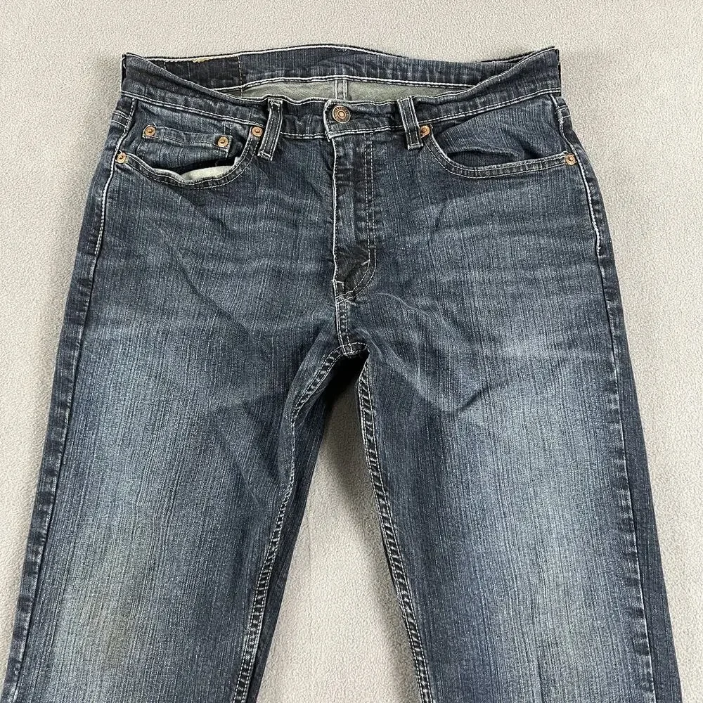 Levis 559 Jeans Mens 30x30 Blue Straight Fit Grunge Rocker Casual Workwear Denim